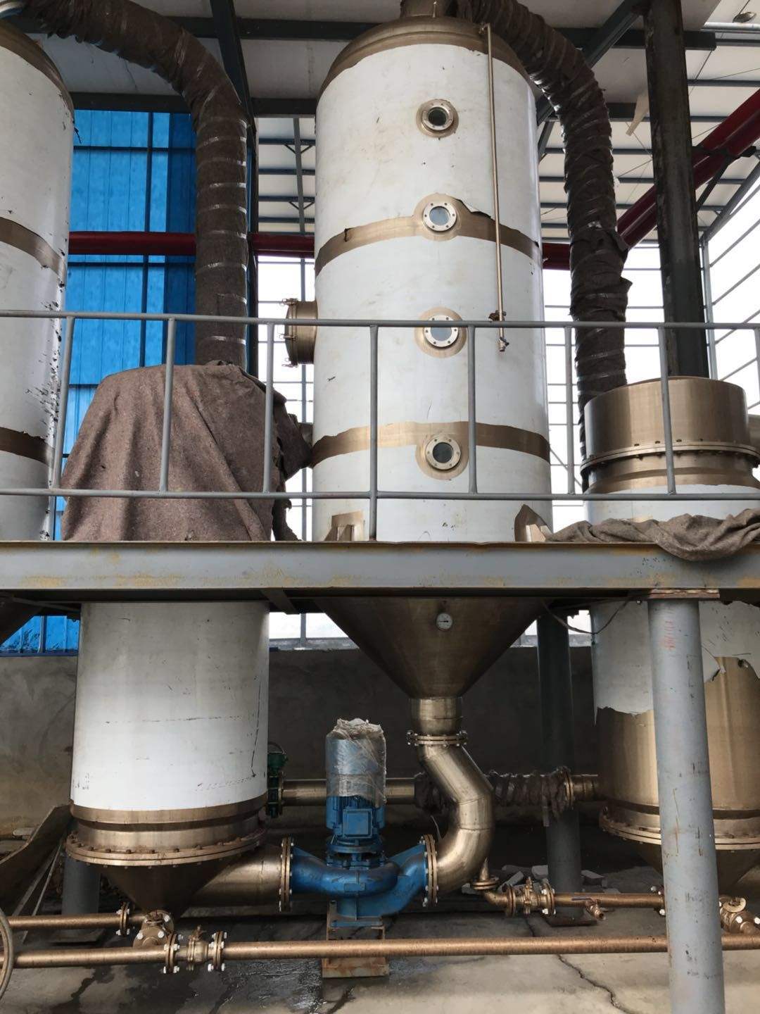 高鹽廢水蒸發器的工藝特點：